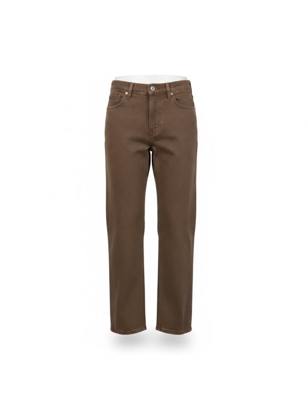 Hollister Mens Brown Baggy Jean Pants Casual Relaxed Fit Sz W28 L30